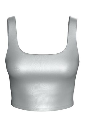 VSX GlossyTech Square-Neck Bra Top Sz XL NWT
